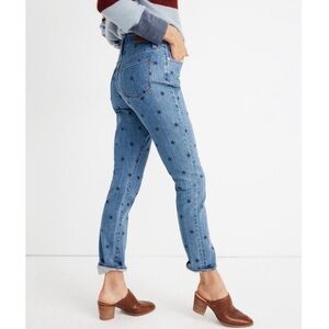 Madewell- High- Rise Slim Boyjean in Starry Night